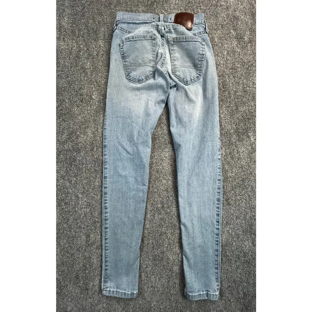 Hollister Women's Light Wash Skinny Jeans W26 L30 Stretch Denim - Picture 2 of 8